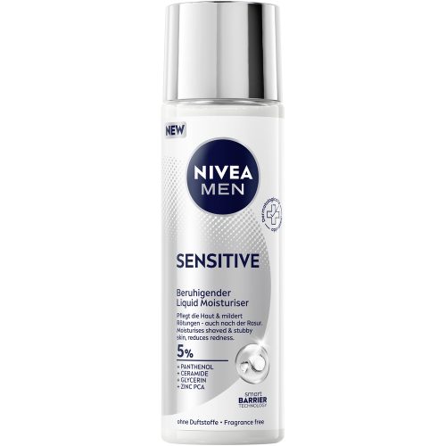 NIVEA MEN, NIVEA MEN Sensitive Beruhigender Liquid Moisturiser Gesichtscreme 100 ml