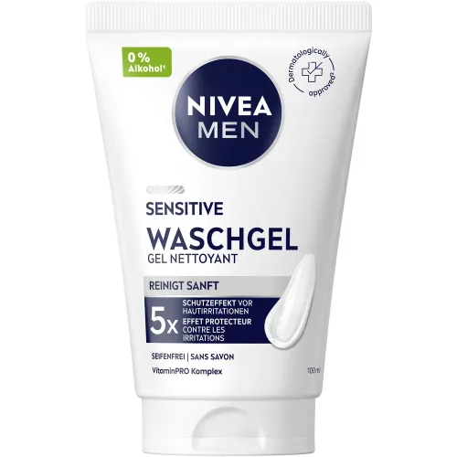 NIVEA MEN, Nivea Men Sensitive Waschgel (100ml)