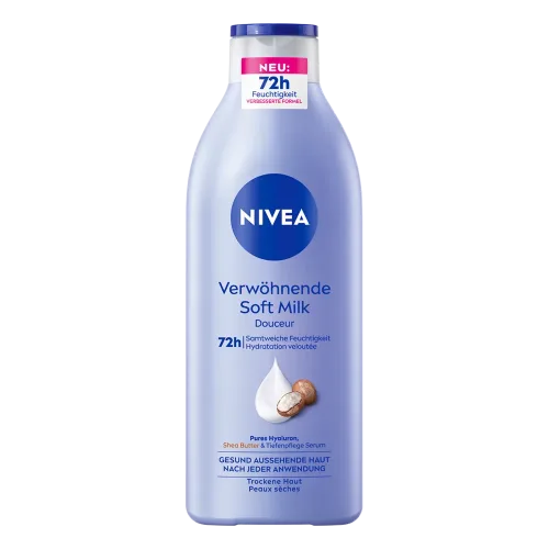 Nivea, Nivea Verwöhnende Soft Milk Körpermilch 400ml Damen