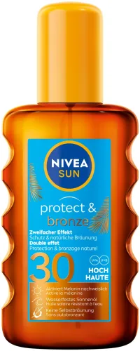 Nivea, Nivea Sun Protect & Bronze Sonnenöl 200ml Herren