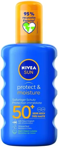 Nivea, NIVEA Sun Protect&Moisture Sonnenspr LSF50+ 200 ml