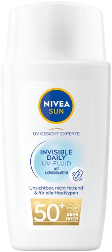 NIVEA SUN, NIVEA SUN - Sun UV Face Invisible Daily Fluid LSF 50+, 40 ml