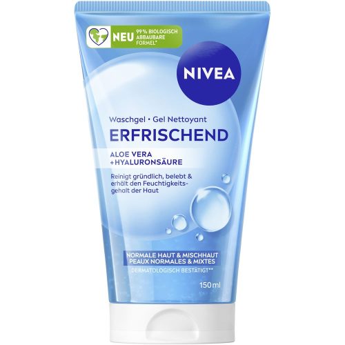 Nivea, Nivea - Erfrischendes Waschgel, Visage Erfrischendes, 150  ml
