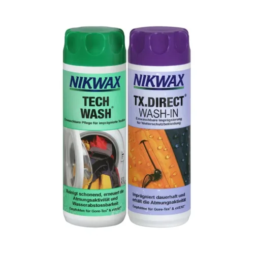 Nikwax, NIKWAX Tech Wash/TX.Direct Wash-IN Duo (2x300ml)
