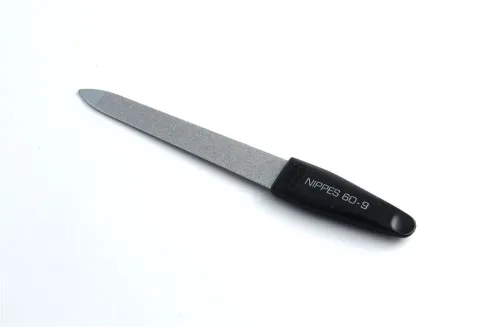 Nippes, Nippes Saphir-Nagelfeile grob/fein, 8 cm