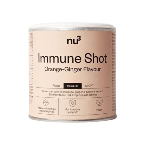 nu3, nu3 Immun Shot, Orange-Ingwer Pulver (150g)