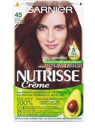 GARNIER NUTRISSE, NUTRISSE Dunkel Mahogani 45 (1 Stk)