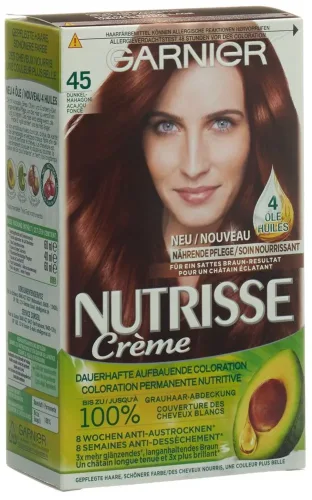 GARNIER NUTRISSE, NUTRISSE Dunkel Mahogani 45 (1 Stk)