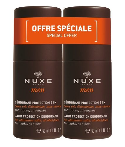 Nuxe, NUXE men Duo Déodorant protection 24H (2x50ml)
