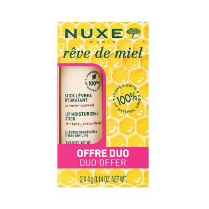 Nuxe, Nuxe - Rêve de Miel Duo Feuchtigkeitsspendende Lippenpflege, OS RDM Sticks Lèvres Duo, Set