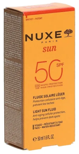 Nuxe, Nuxe - LSF50 leichtes Gesichtsfluid mit hoher Schutzwirkung, Sun, 50 ml