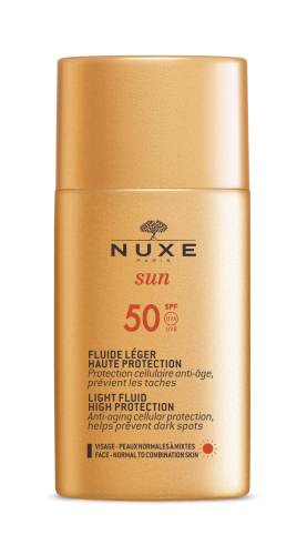 Nuxe, Nuxe - LSF50 leichtes Gesichtsfluid mit hoher Schutzwirkung, Sun, 50 ml