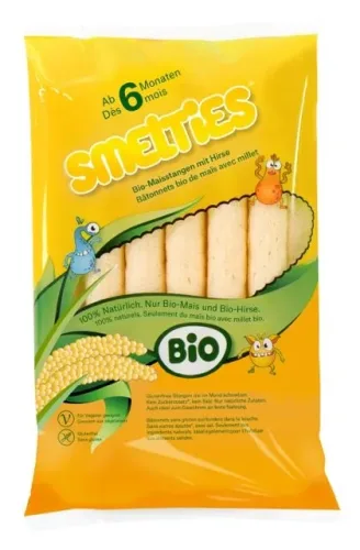 SMELTIES, SMELTIES Bio-Maisstangen mit Hirse (30g)