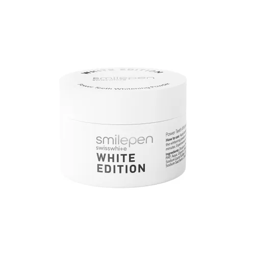 SmilePen, Smilepen White Edition 20 g Zahnbleiche Pulver – Ersatzbürste/Zahnpflege Zubehör