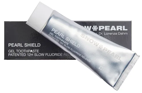 Snow Pearl, Snow Pearl Shield Gel Zahnpasta Tube (75ml)