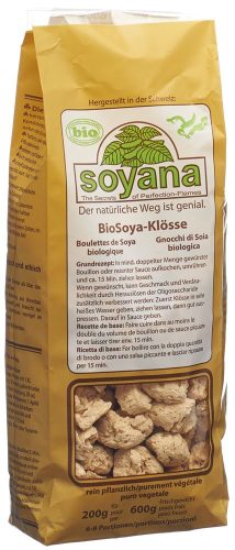 Soyana, soyana Klösse BioSoyafleisch naturfarben (200g)
