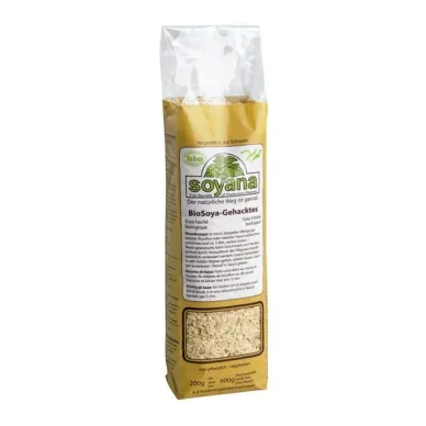 Soyana, Soyana Gehacktes Bio Soja naturfarben (200g)