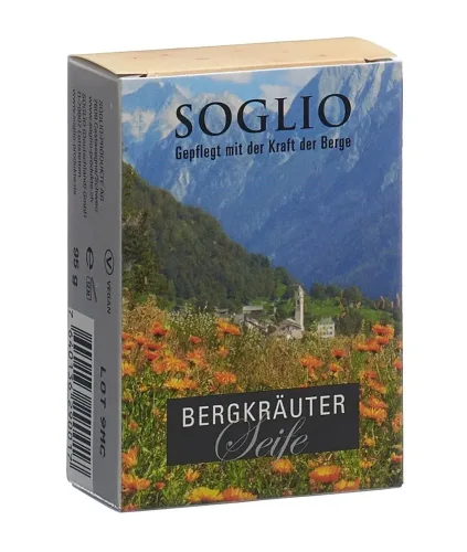 SOGLIO, SOGLIO Bergkräuter-Seife (95g)