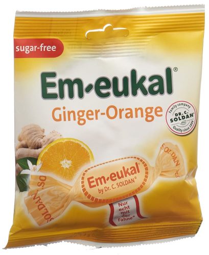 Soldan, Emeukal Ginger Orange Zuckerfrei (50g)