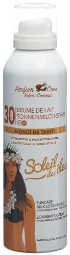 Soleil des iles, Soleil des îles Kokosmilch-Sprühnebel LSF 30