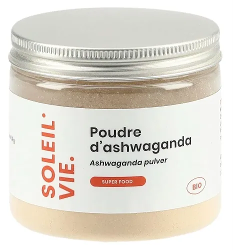 Soleil Vie Ashwaganda-Pulver Bio Ds 70 g