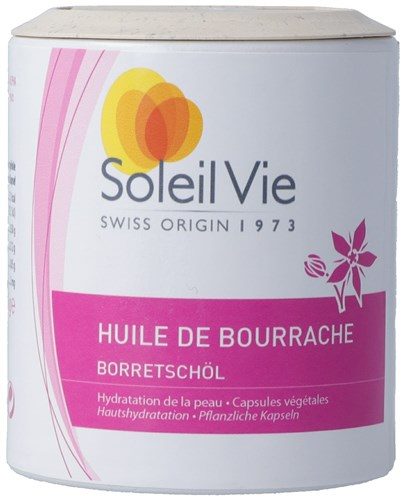 Soleil Vie, Soleil Vie Borretschöl Kapseln 694mg kaltgepresst (90 Stk)