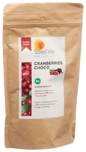 Soleil Vie, Soleil Vie Bio Schokolade Cranberries (110g)
