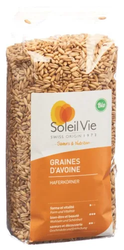 Soleil Vie, Soleil Vie Hafer-Körner Bio (500g)