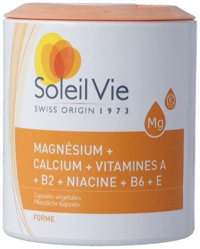 Soleil Vie, Soleil Vie Kapseln mit Magnesium, Calcium & Vitaminen (100 Stk)