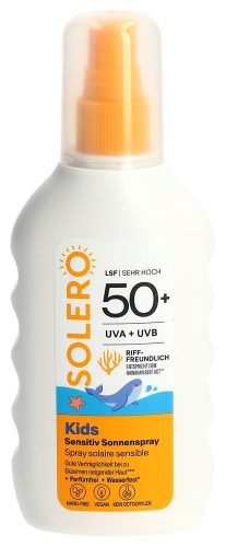 SOLERO, SOLERO Kids Sensitiv Sonnenspray LSF 50+ (200ml)