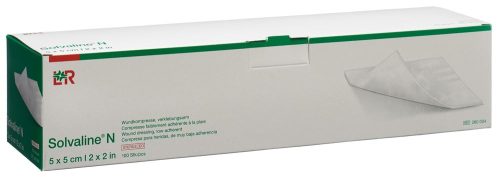 Solvaline, Solvaline N Wundkompresse 5x5cm (100 Stk)