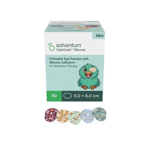 undefined, Solventum Opticlude Mini 5x6 cm Silicon Augenpflaster Boys 50 Stück