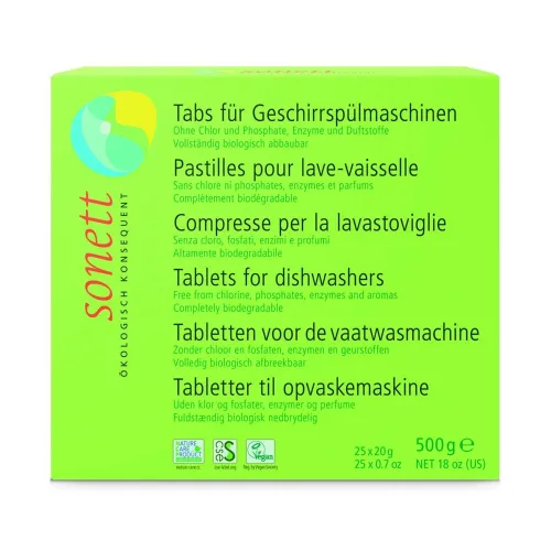 Sonett, Sonett Tabs für Geschirrspülmaschine (25 x 20g)