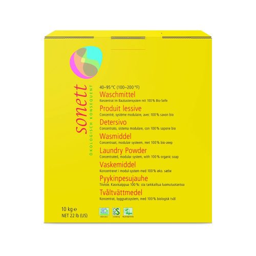Sonett, sonett Waschmittel 40° 60° 95°C Pulver (10kg)