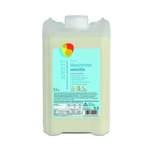Sonett, SONETT Waschmittel sensitiv 30°-95°C (5L)