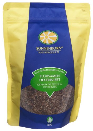 SONNENKORN, SONNENKORN Flohsamen dextriniert Bio Knospe (250g)