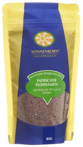 SONNENKORN, SONNENKORN Indischer Flohsamen ganz Bio (220g)