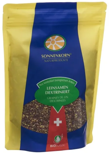 SONNENKORN, SONNENKORN Leinsamen dextriniert Bio Knospe (250g)
