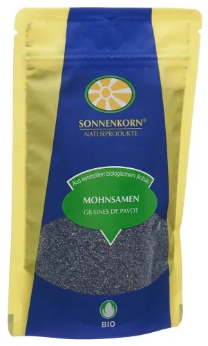 SONNENKORN, SONNENKORN Mohnsamen Bio (150g)
