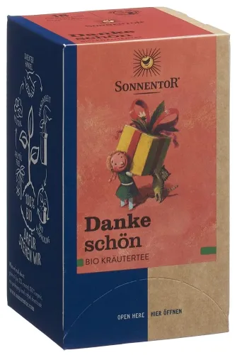 SONNENTOR, Sonnentor Dankeschön Bio Tee (18 Beutel)