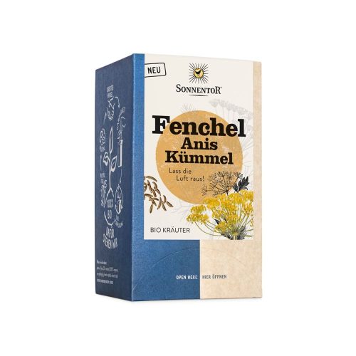 SONNENTOR, Sonnentor Fenchel Anis Kümmel Bio Kräutertee (18x1.7g)