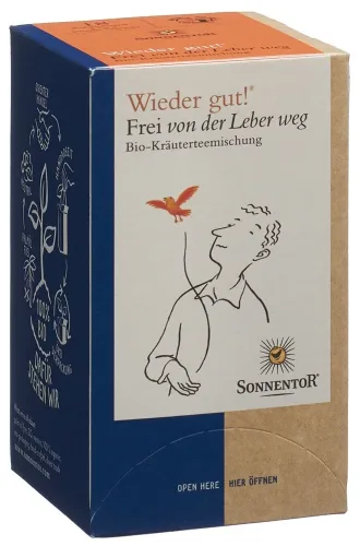 SONNENTOR, Sonnentor Wieder gut! Frei von der Leber weg Bio Tee (18x1.5g)