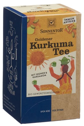 SONNENTOR, Sonnentor goldener Kurkuma Tee BIO (18 Stk)