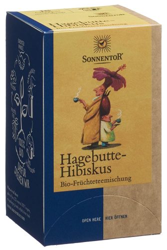 SONNENTOR, Sonnentor Hagebutte-Hibiskus Bio-Früchteteemischung (18x3g)