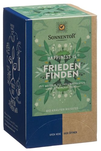SONNENTOR, Sonnentor Happiness Is Frieden Finden Bio Kräuter Weißtee (18x1.5g)