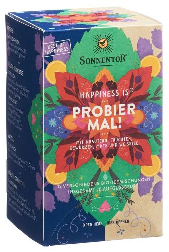 SONNENTOR, Sonnentor Happiness is Probier mal! Tee BIO (20 Stk)