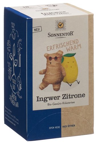 SONNENTOR, Sonnentor Ingwer Zitronen Tee Bio (18x1.8g)