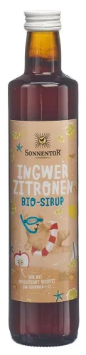 SONNENTOR, Sonnentor Ingwer Zitronen Bio Sirup (500ml)