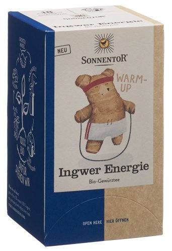 SONNENTOR, Sonnentor Ingwer Energie Tee (18x1.8g)