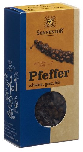 SONNENTOR, Sonnentor Pfeffer Schwarz, ganz (55g)